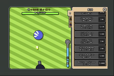 Auto Balls Incremental