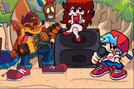 FNF VS Crash Bandicoot FULL-WEEK (Friday Night Wumpin')