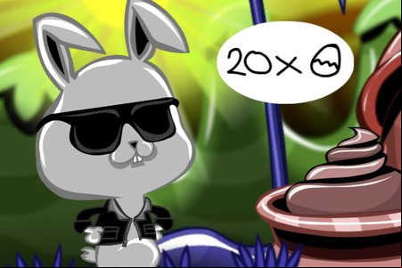 Monkey GO Happy: Stage 623 — Easter Eggs